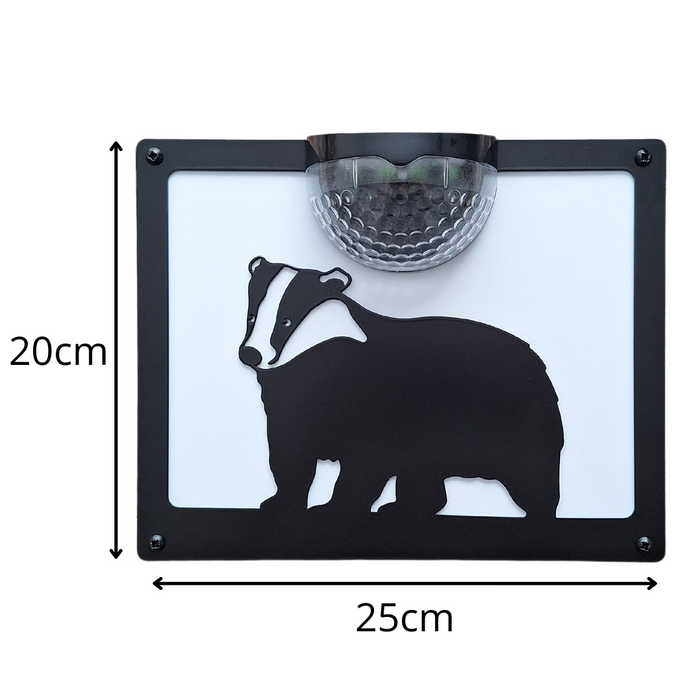 Badger Solar Light Wall Plaque