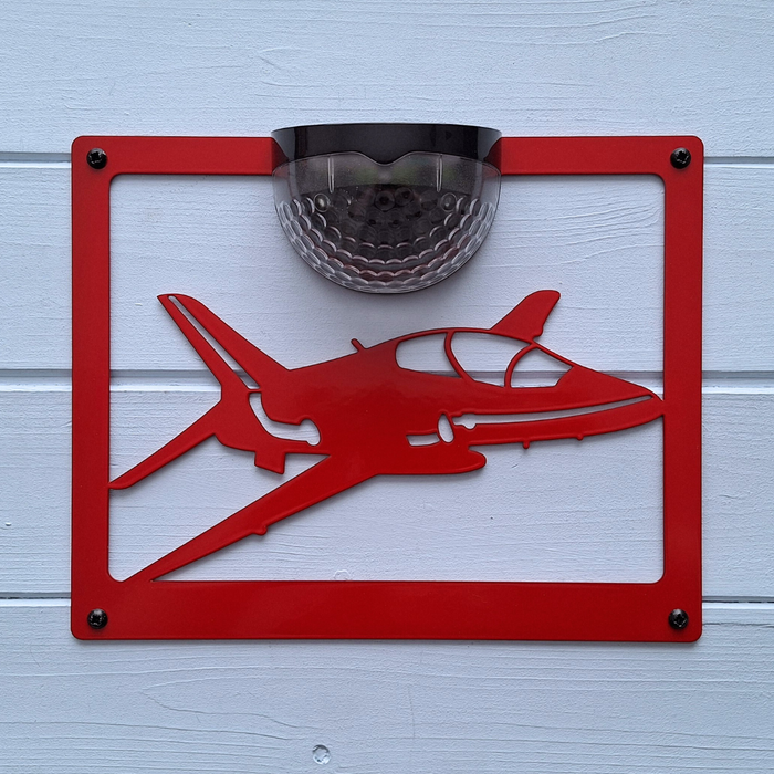 Red Hawk T1 Solar Light Wall Plaque