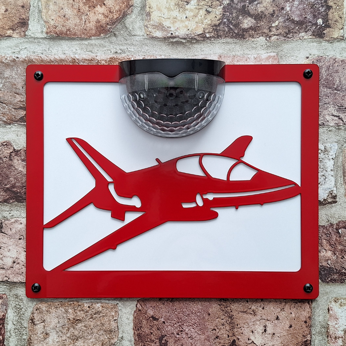 Red Hawk T1 Solar Light Wall Plaque