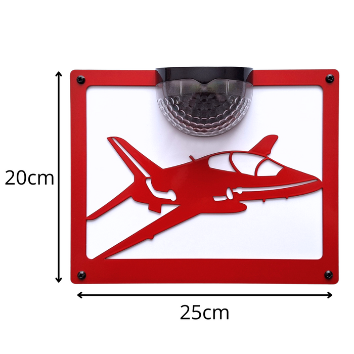 Red Hawk T1 Solar Light Wall Plaque