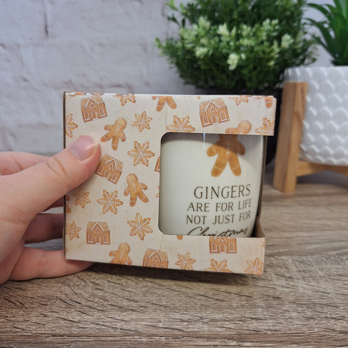 'Gingers Are For Life' Christmas Mug