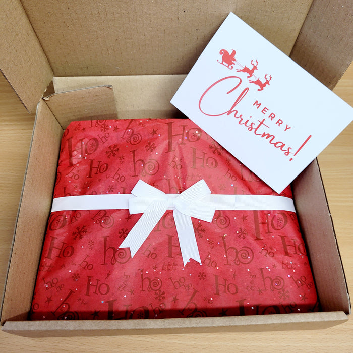 Red Christmas Gift Wrap