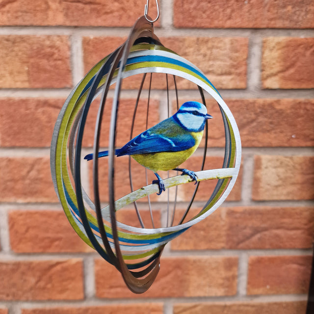 Blue Tit Wind Spinner