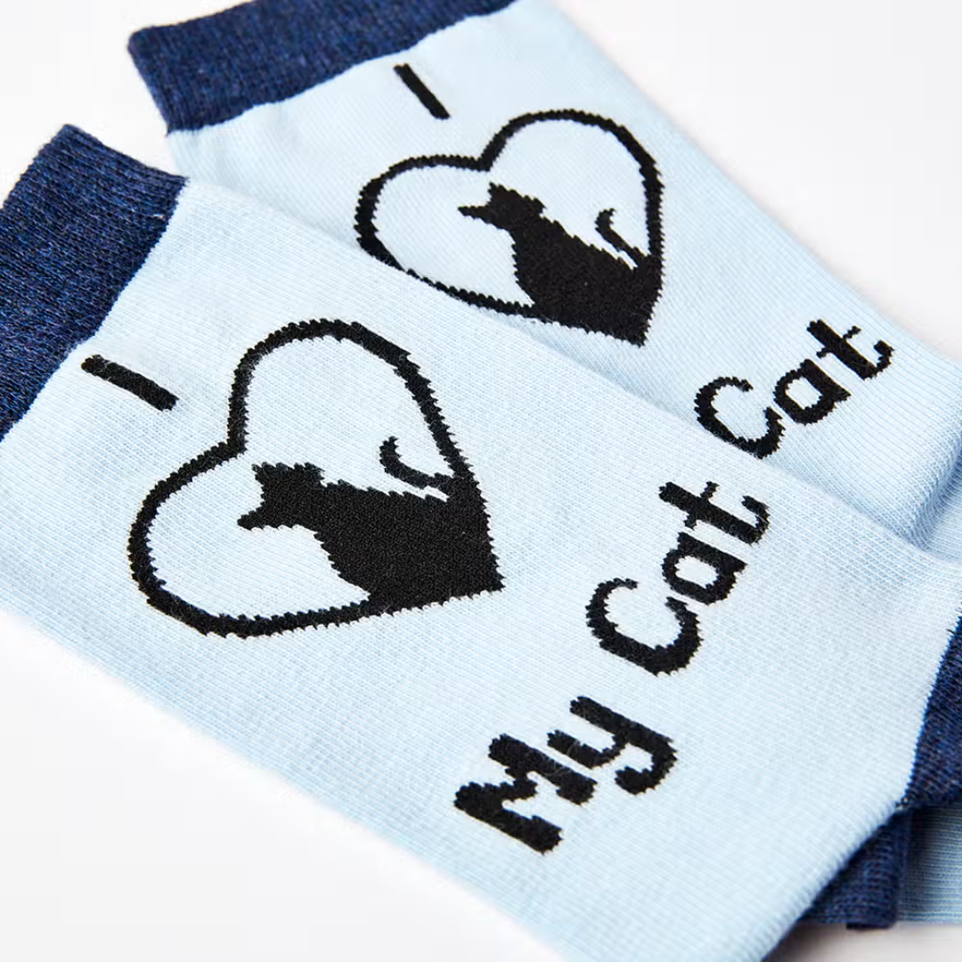 'I Heart My Cat' Ladies Socks