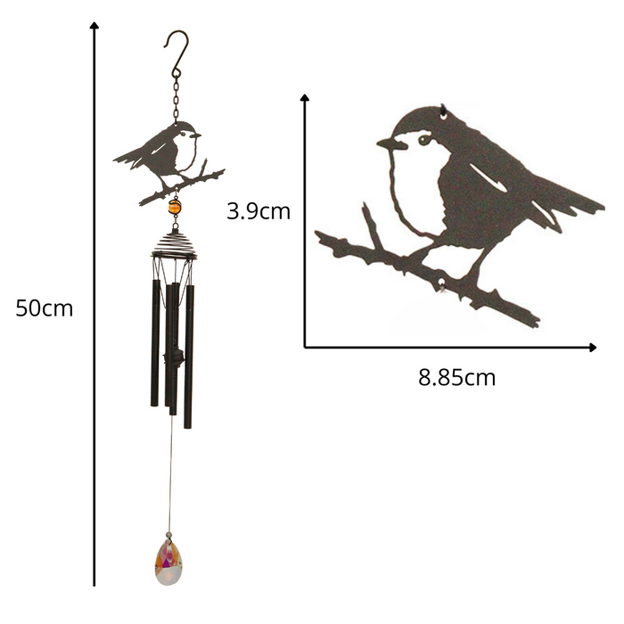 Robin Windchime (Black)