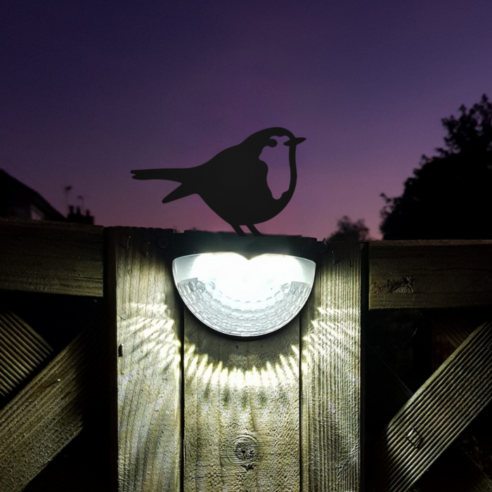 Robin Cut-Out Solar Powered LED Light