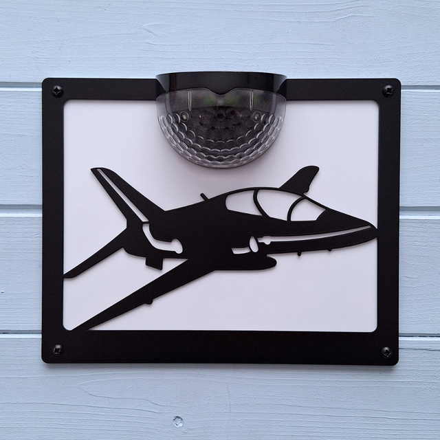 Black Hawk T1 Solar Light Wall Plaque