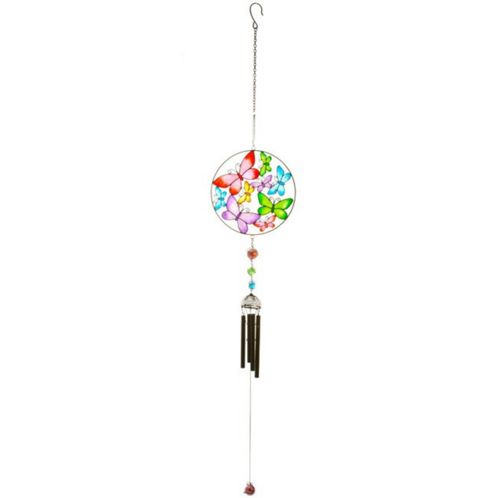 Circle Butterfly Windchime