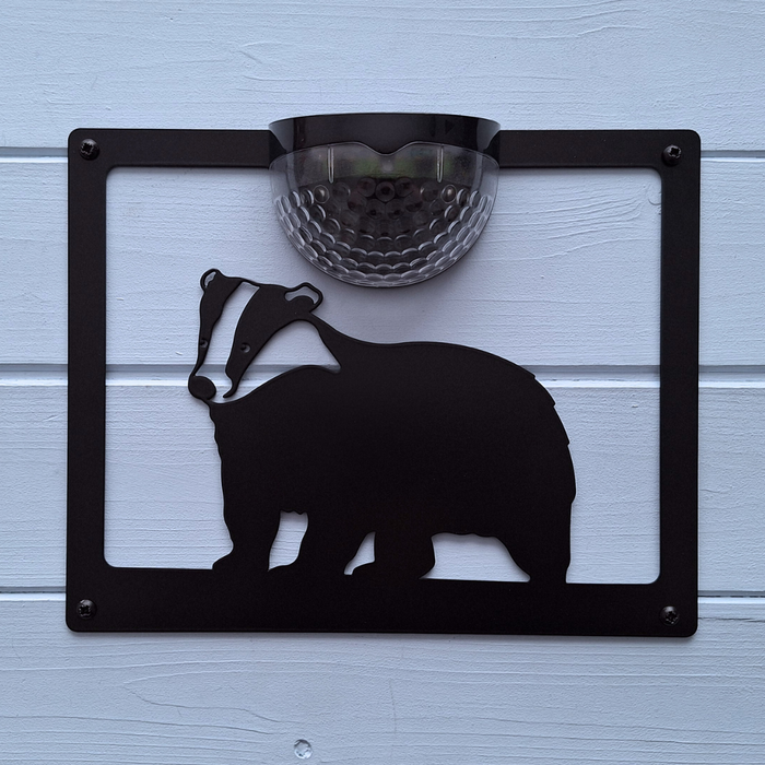 Badger Solar Light Wall Plaque