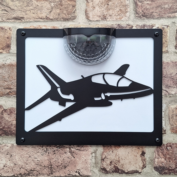 Black Hawk T1 Solar Light Wall Plaque