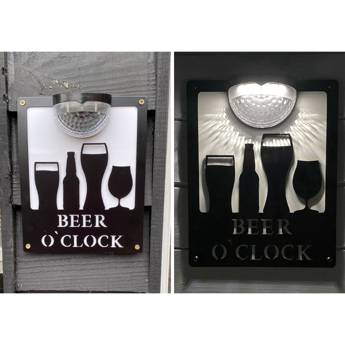 Drinks Solar Plaque Bundle (Set of 4 or Set of 7)