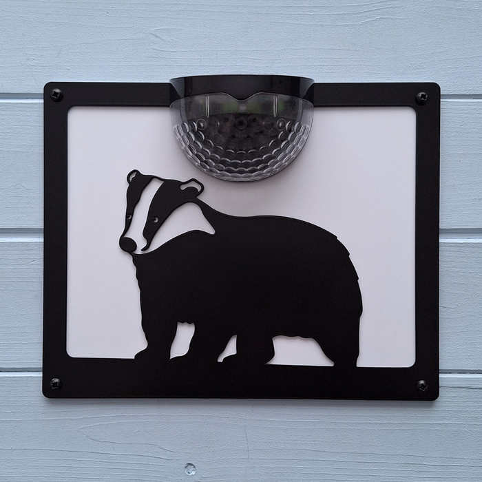 Badger Solar Light Wall Plaque