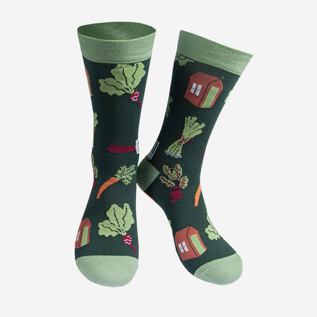 Green Garden Shed Men's Bamboo Socks