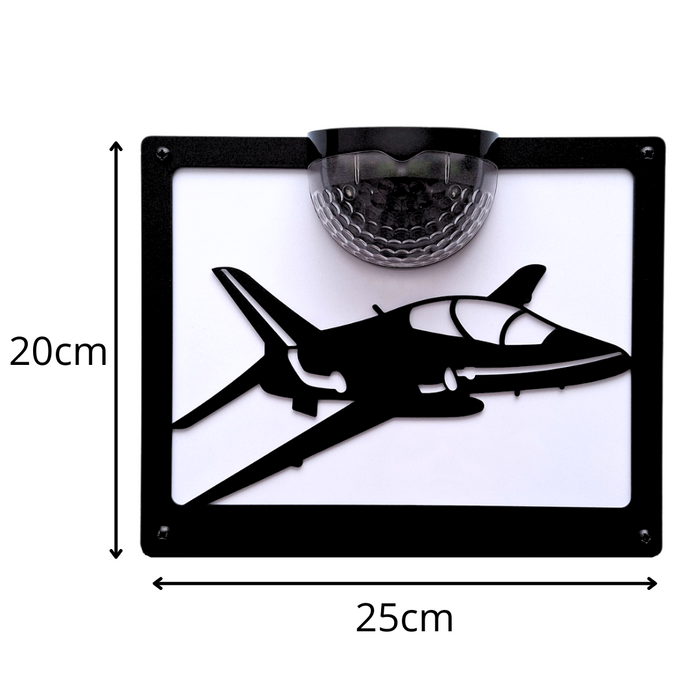 Black Hawk T1 Solar Light Wall Plaque