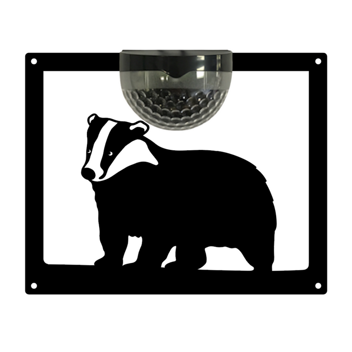 Badger Solar Light Wall Plaque