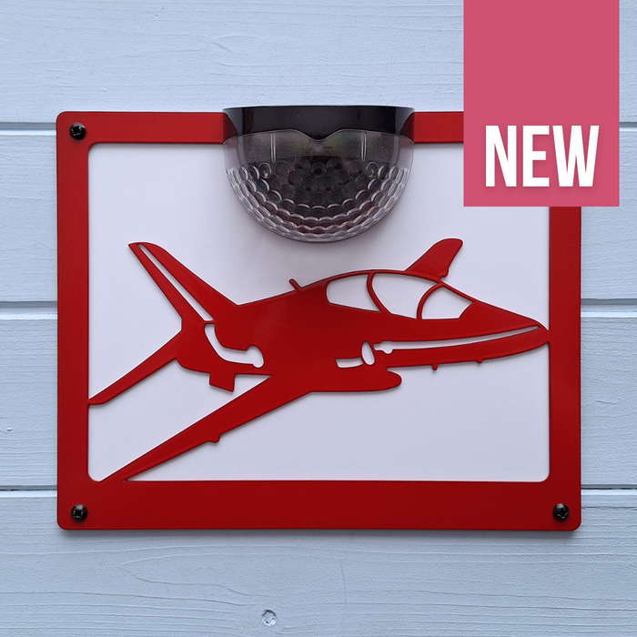 Red Hawk T1 Solar Light Wall Plaque