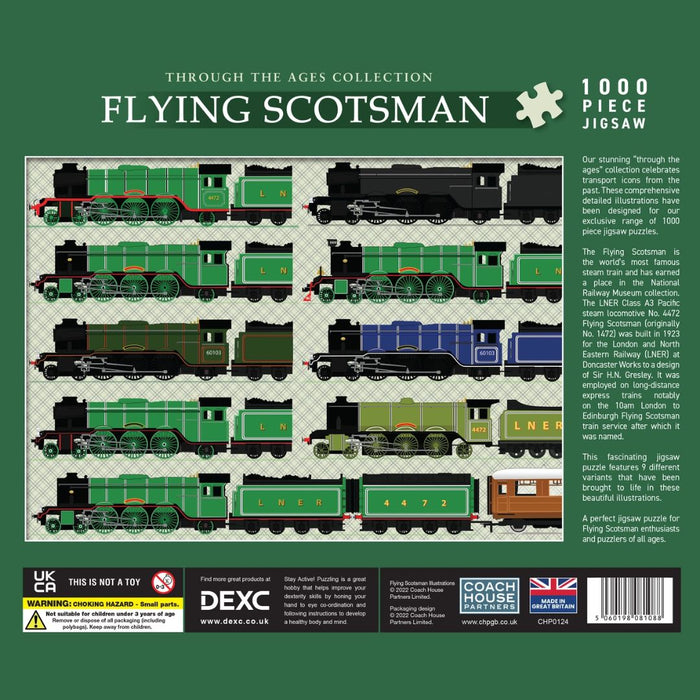 Flying Scotsman 1000 Piece Jigsaw Puzzle