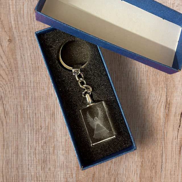 Guardian Angel Keyring In Box