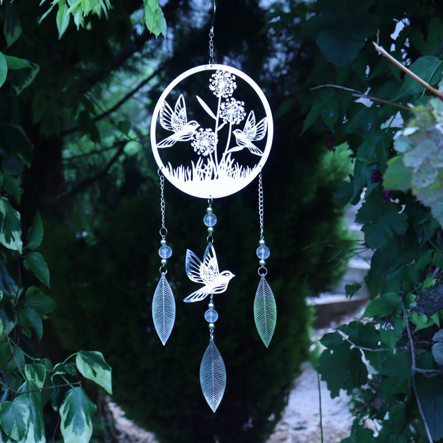 Bird Stainless Steel Hanging Dreamcatcher