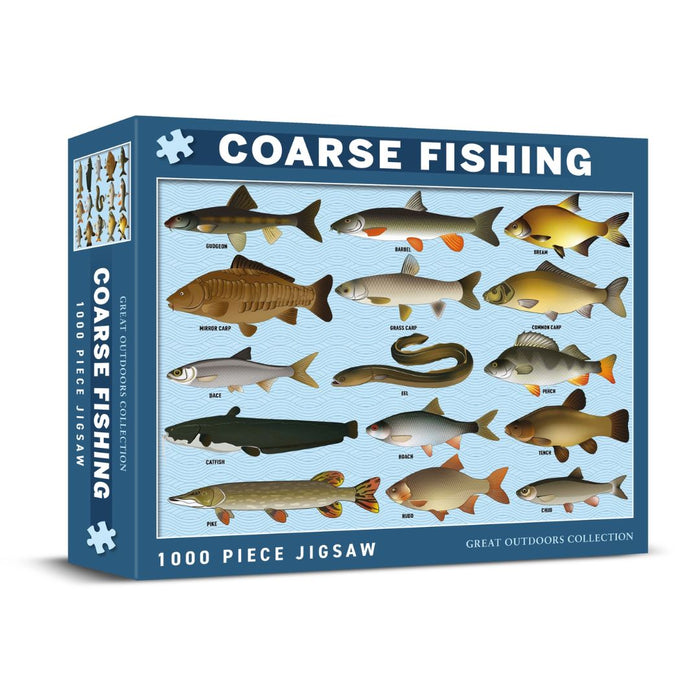 Coarse Fishing 1000 Piece Jigsaw Puzzle