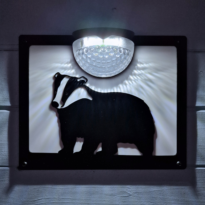 Badger Solar Light Wall Plaque