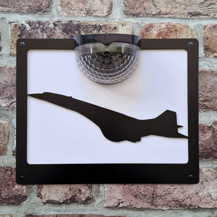 Concorde Solar Light Wall Plaque