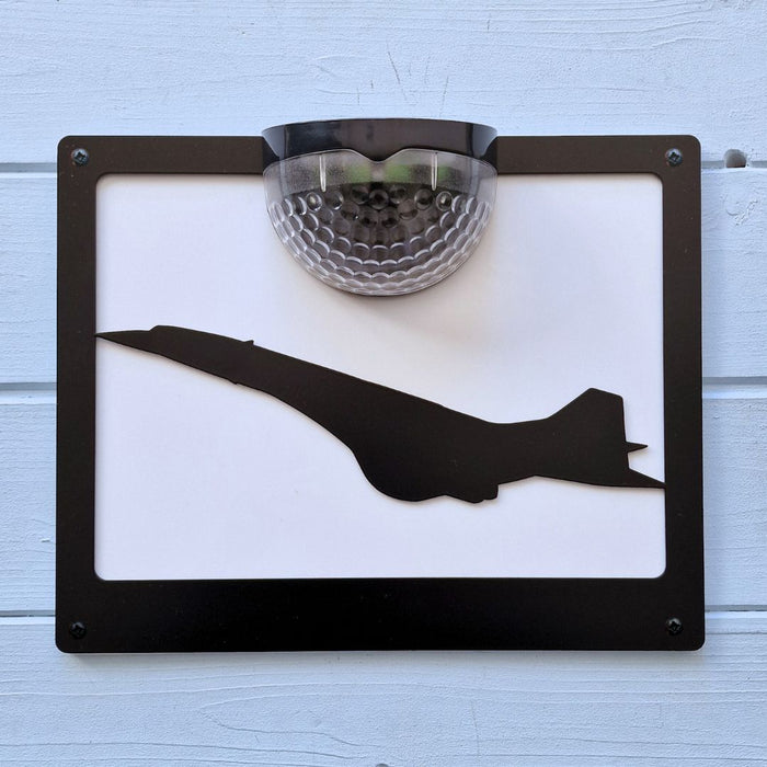 Concorde Solar Light Wall Plaque