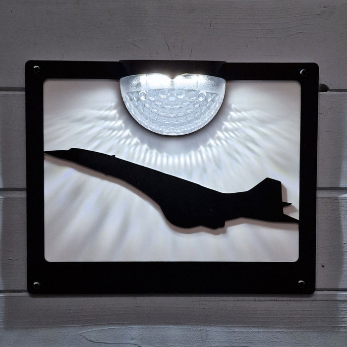 Concorde Solar Light Wall Plaque