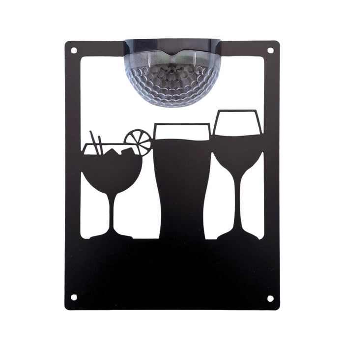 Drinks Solar Light Wall Plaque (You Can Personalise Me!)