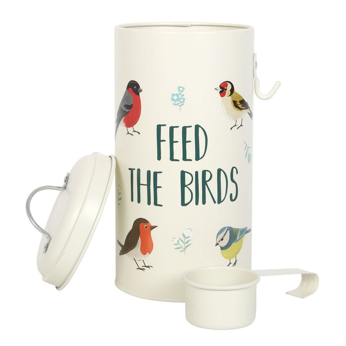 Feed the birds Bird Seed Tin and Scoop