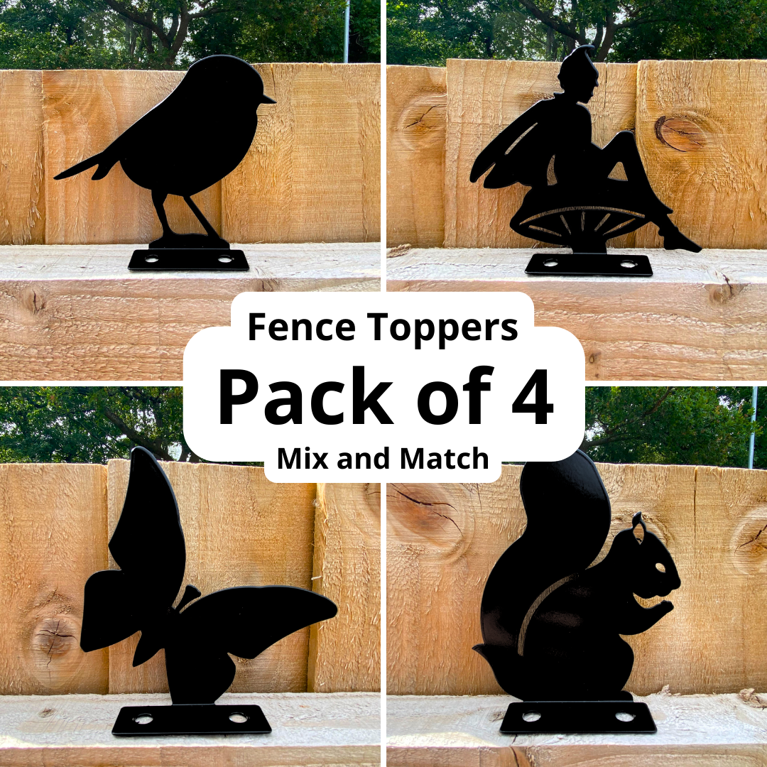 Pack of 4 - Fence Toppers