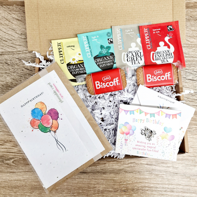 Happy Birthday Plantable Seeded Card Gift Set