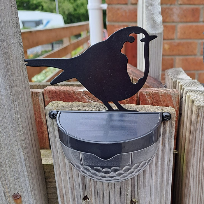 Robin Cut-Out Solar Powered LED Light