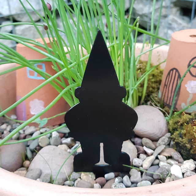 Metal Gnome Stake