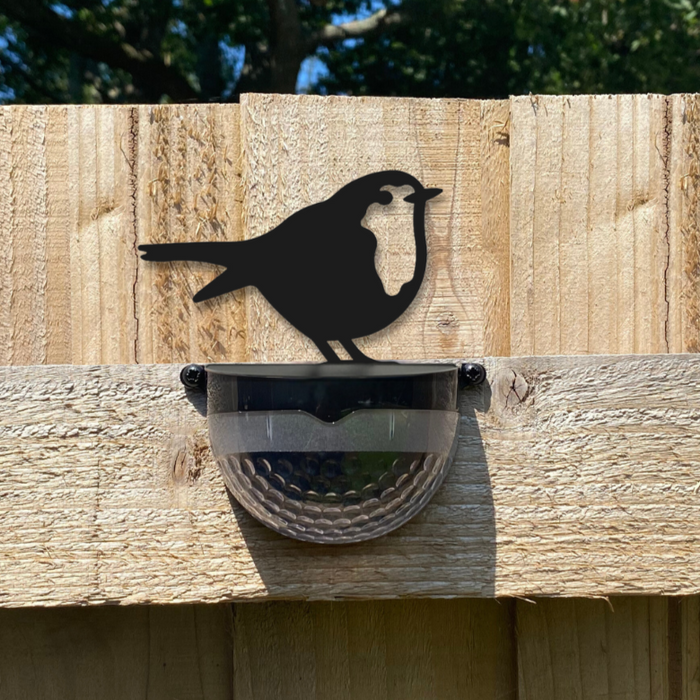 Robin Cut-Out Solar Powered LED Light