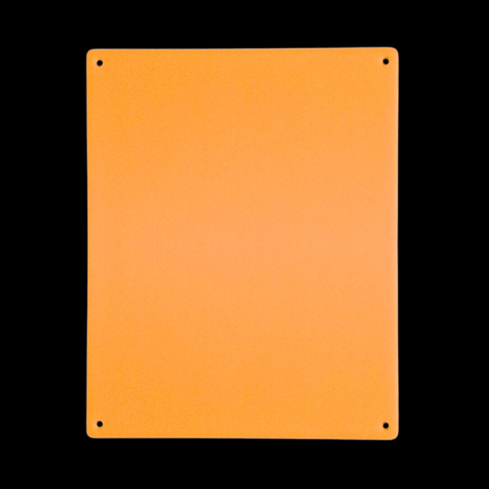 Steel Orange Background for Solar Plaques