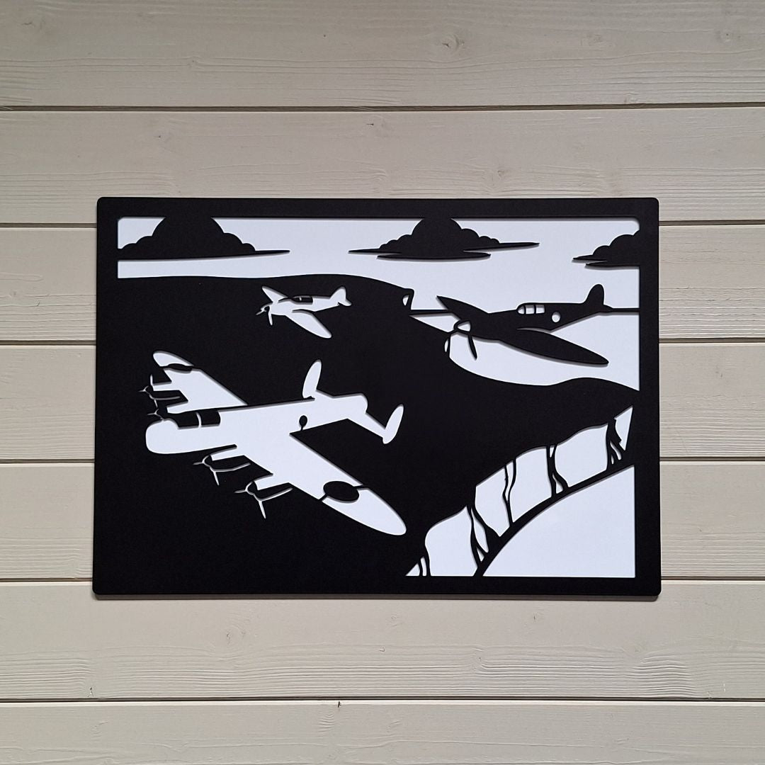 WW2 Battle of Britain Wall Art - A3 Size