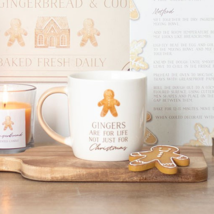 'Gingers Are For Life' Christmas Mug