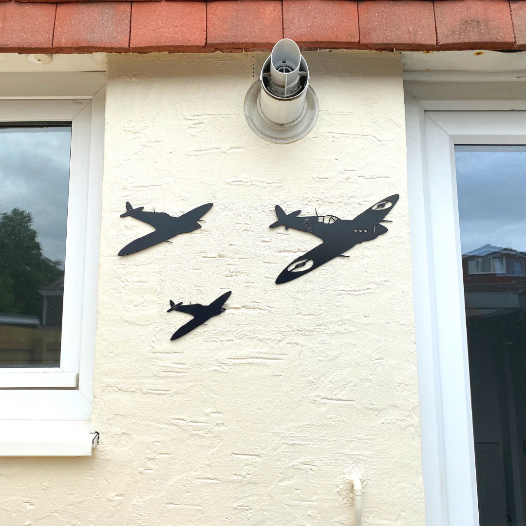 Set of 3 Spitfires - Wall Art