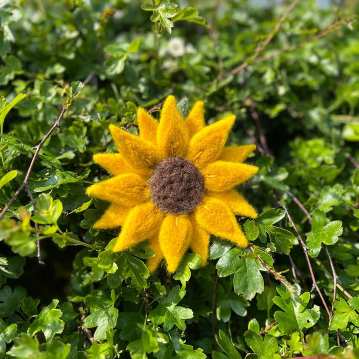 Sunflower Needle Felting Craft Kit