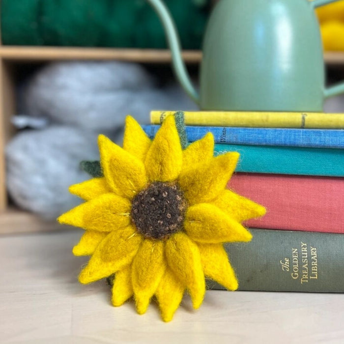 Sunflower Needle Felting Craft Kit