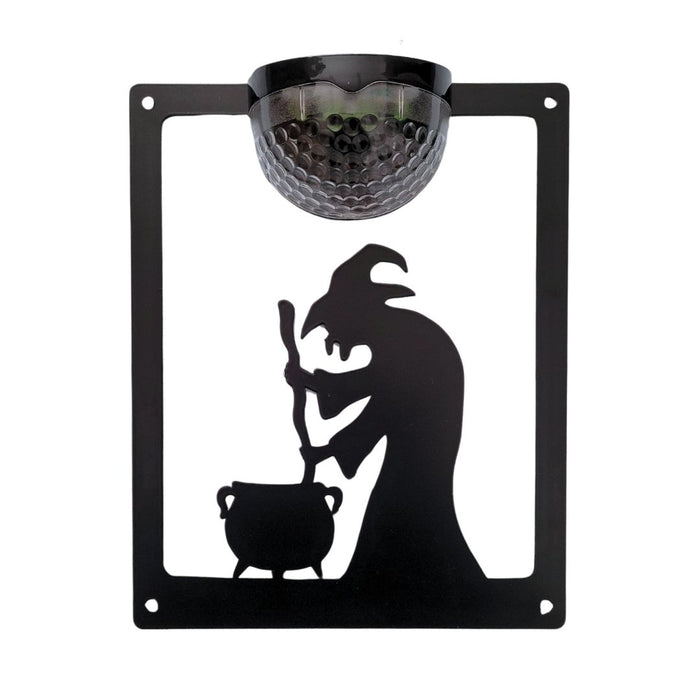 Wicked Witch Solar Light Wall Plaque