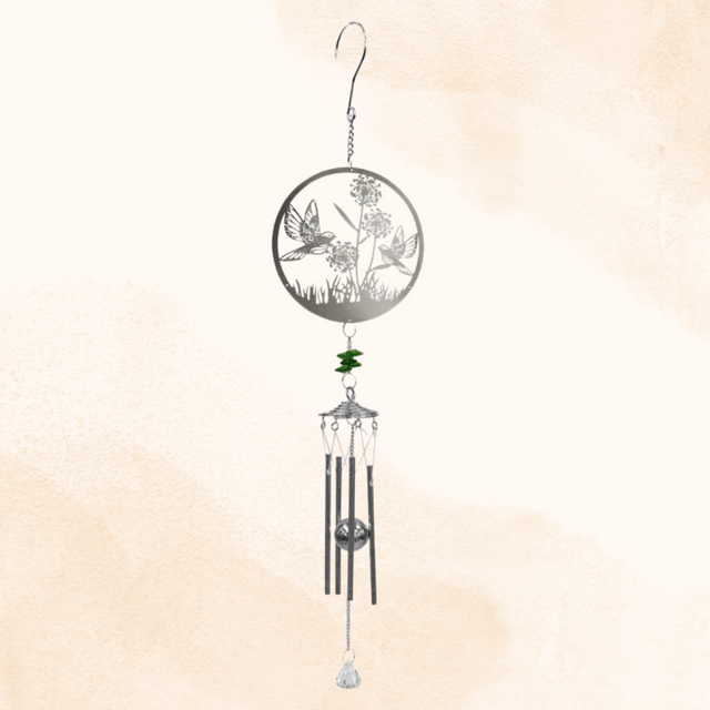 Bird Stainless Steel Hanging Windchime