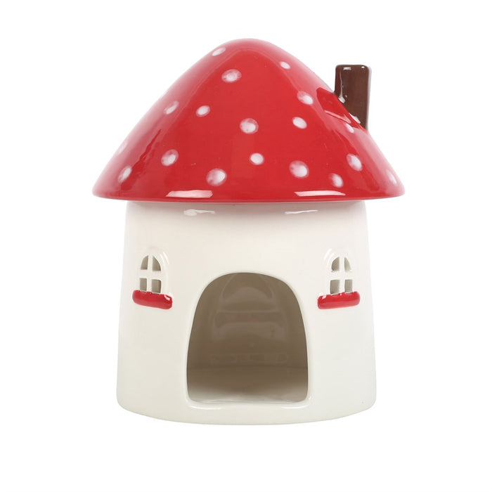 Mushroom House Oil Burner and Wax Warmer