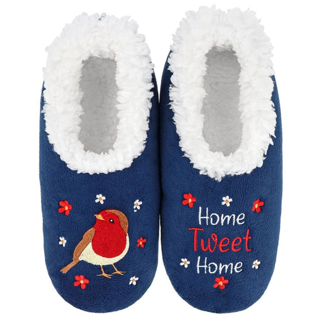 Robin Home Tweet Home Women's Snoozies Slippers