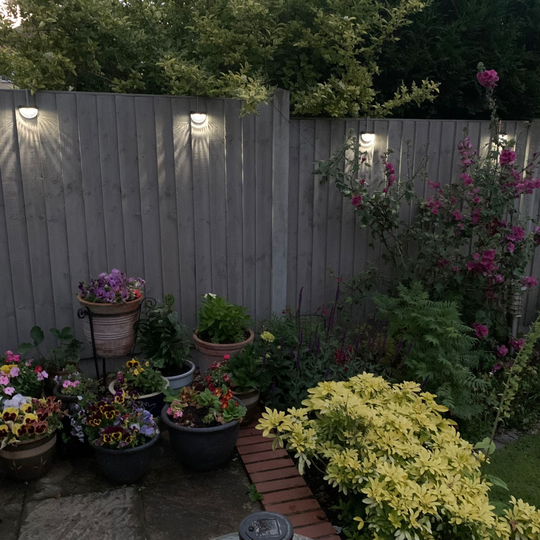 Hook over fence solar lights sales