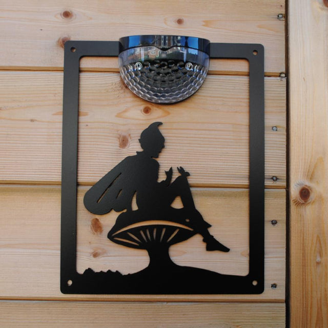 Fairy Solar Light Wall Plaque - Flory's Online