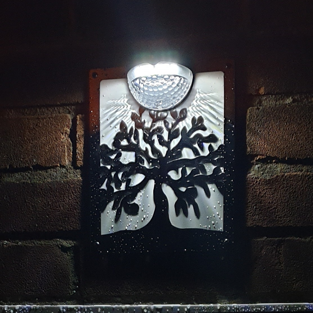 Tree of Life Solar Light Wall Plaque – Flory's Online